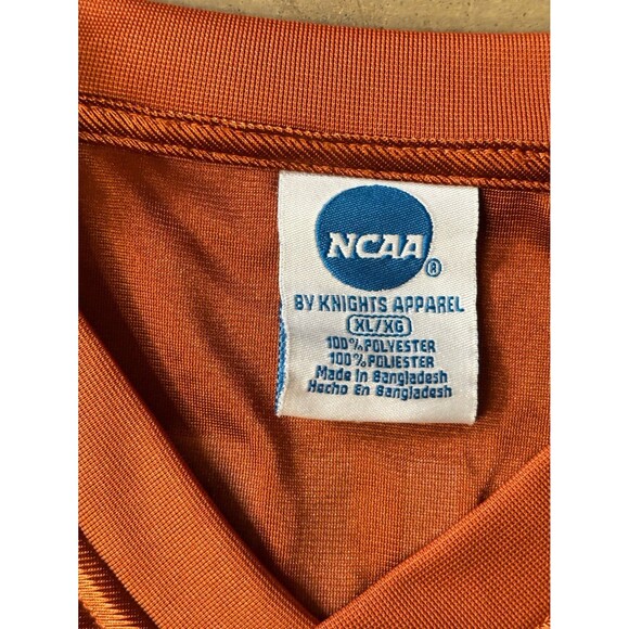 Texas Longhorns Jersey Large Adult Orange V Neck #1 Collegiate Football Mens XL - Picture 5 of 7